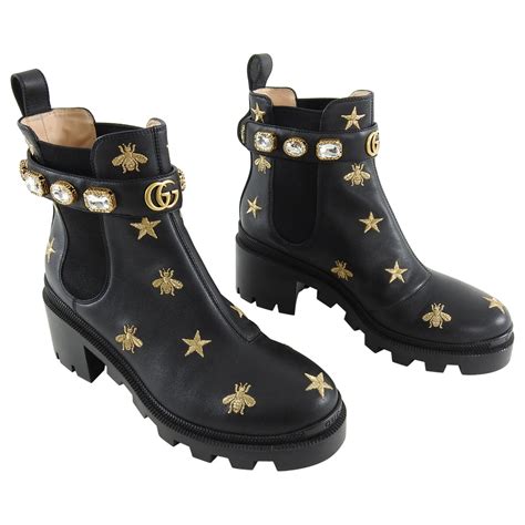 gucci kids star|Gucci star and bee boots.